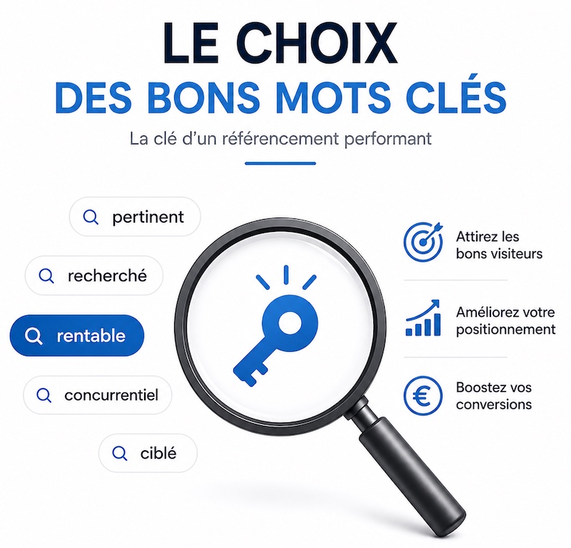 Recherche de mots-clés pour une stratégie SEO
