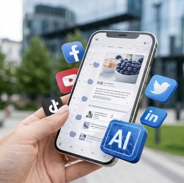 Gestion des réseaux sociaux professionnels par KREATIC Belgique