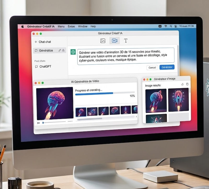 Contenus g&eacute;n&eacute;r&eacute;s par intelligence artificielle