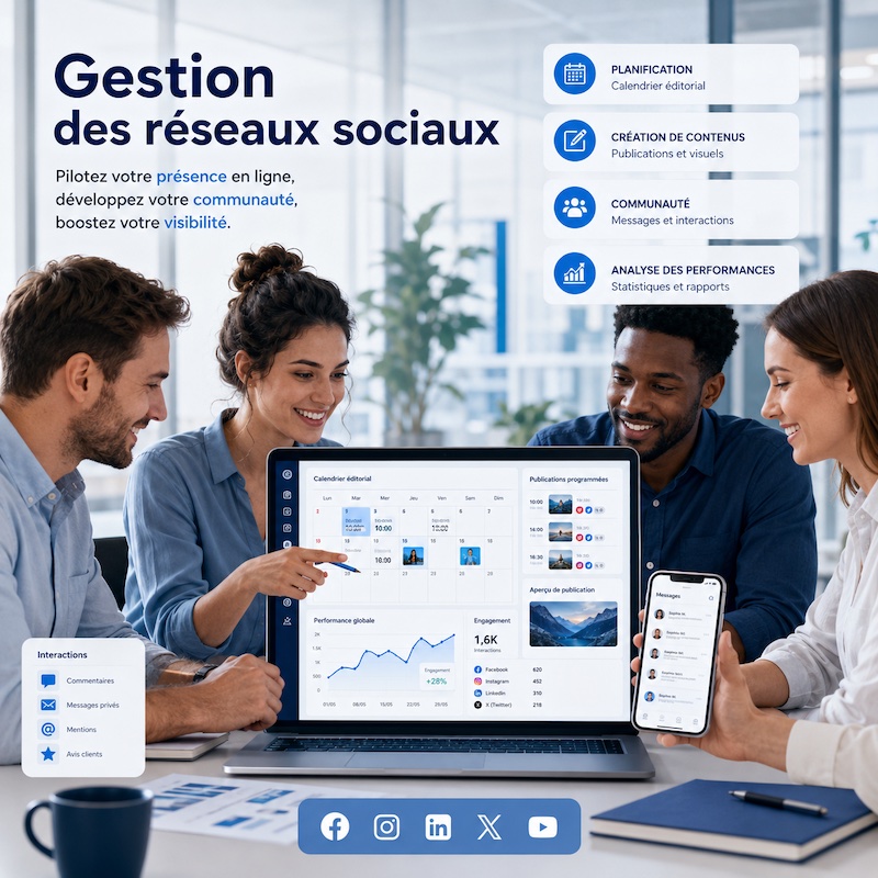 Community management réseaux sociaux