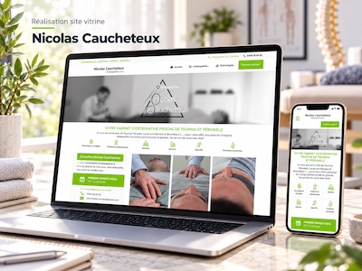 site vitrine osth&eacute;opathe tournai