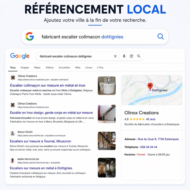 Référencement local sur Google